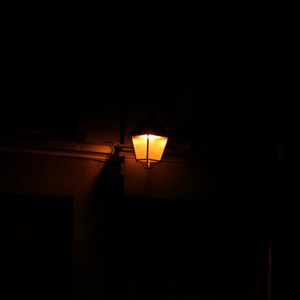 Preview wallpaper lantern, lighting, light, dark