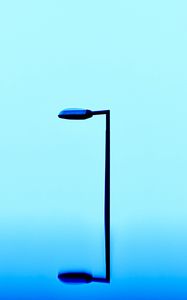 Preview wallpaper lantern, reflection, minimalism