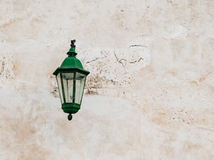 Preview wallpaper lantern, retro, wall, texture