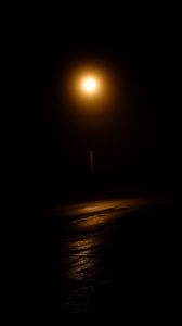 Preview wallpaper lantern, road, night, glow