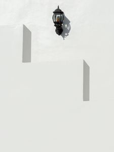 Preview wallpaper lantern, wall, white, minimalism
