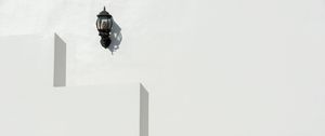Preview wallpaper lantern, wall, white, minimalism