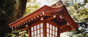 Preview wallpaper lantern, wooden, pagoda, asia