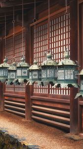 Preview wallpaper lanterns, building, architecture, street, china