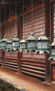 Preview wallpaper lanterns, building, architecture, street, china