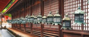 Preview wallpaper lanterns, building, architecture, street, china