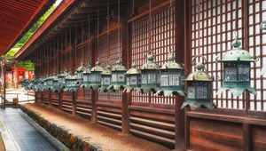 Preview wallpaper lanterns, building, architecture, street, china