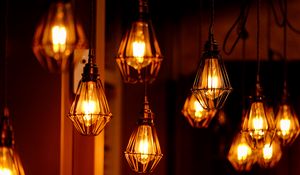 Preview wallpaper lanterns, light bulbs, lighting, light