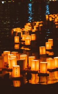 Preview wallpaper lanterns, lights, glow, holiday, china