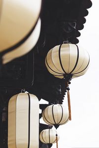Preview wallpaper lanterns, roof, building