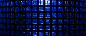 Preview wallpaper lattice, grid, blue, dark