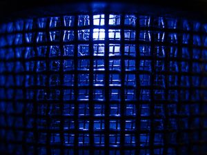 Preview wallpaper lattice, grid, blue, dark