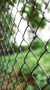 Preview wallpaper lattice, mesh, fence, focus