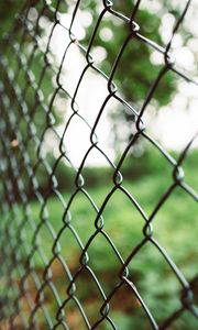 Preview wallpaper lattice, mesh, fence, focus