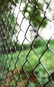 Preview wallpaper lattice, mesh, fence, focus