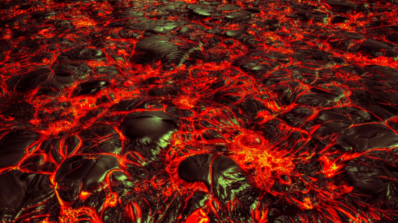 Wallpaper lava, texture, volcanic, fiery
