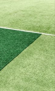 Preview wallpaper lawn, field, grass, marking, green