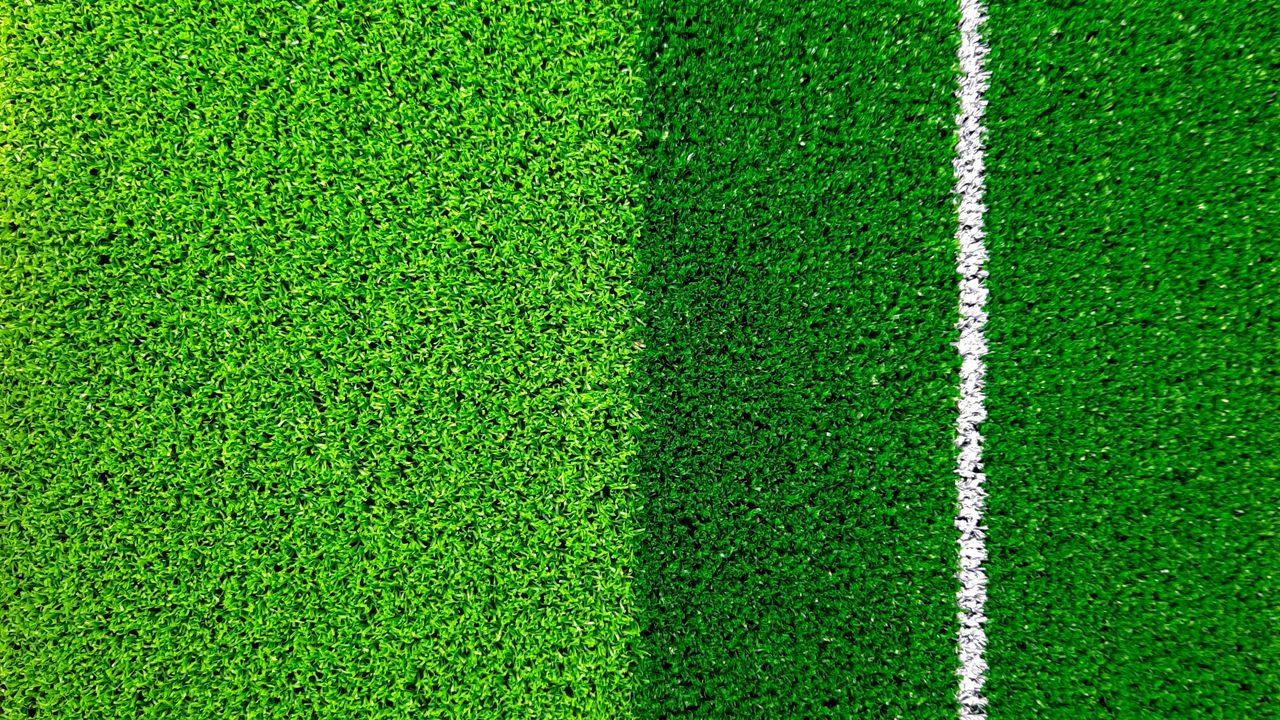 Wallpaper lawn, line, marking, green