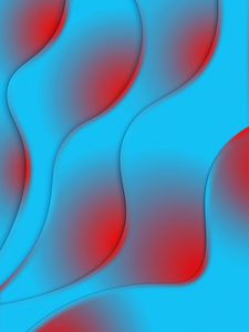 Preview wallpaper layers, wavy, lines, red, blue