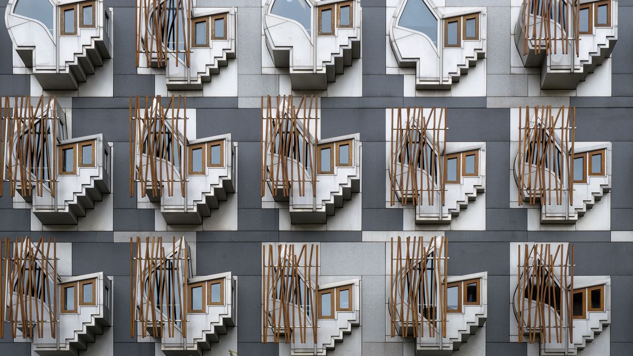 Wallpaper layout, pattern, stairs, windows