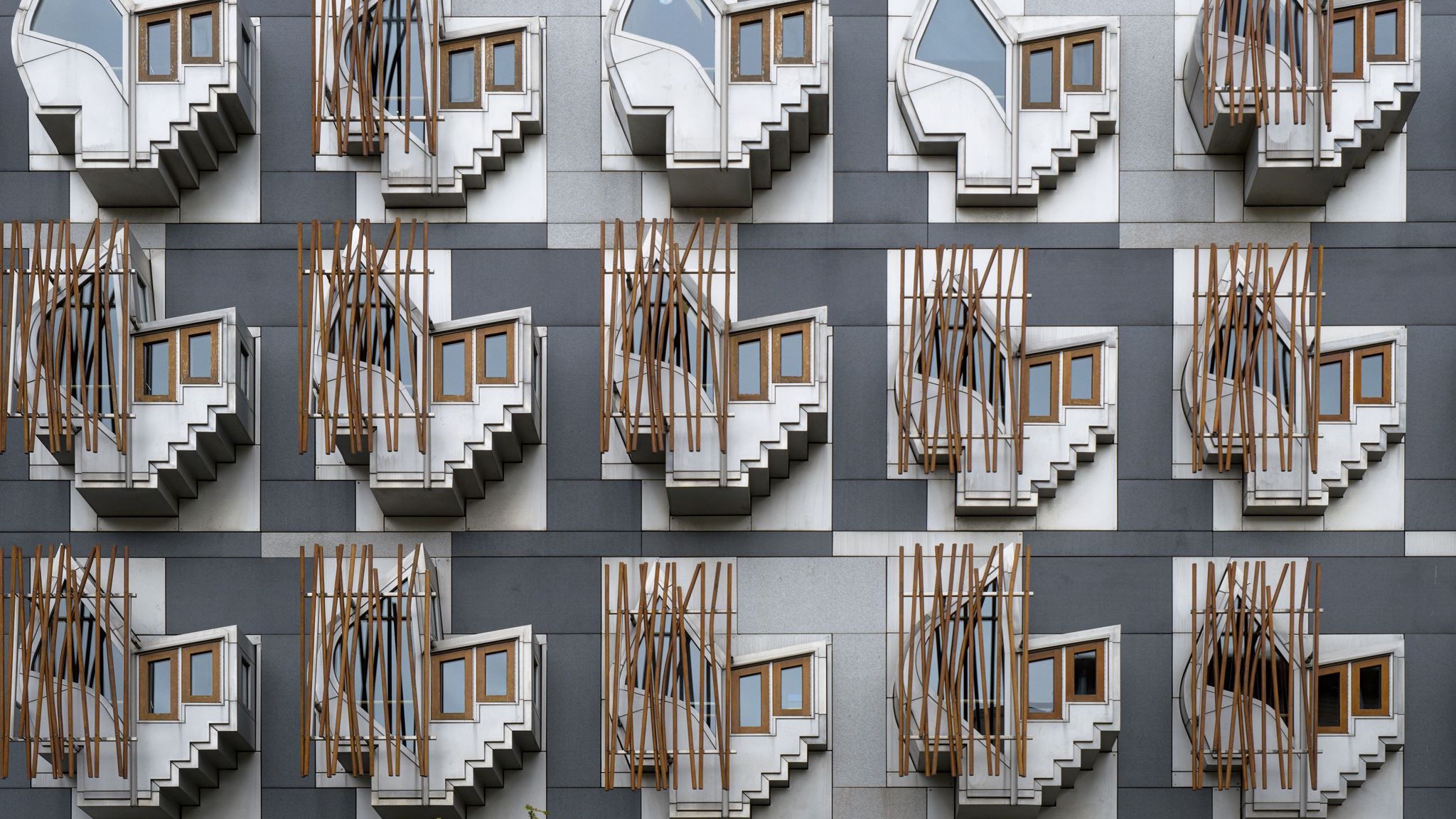 2048x1152 Wallpaper layout, pattern, stairs, windows