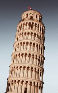 Preview wallpaper leaning tower of pisa, tower, architecture, interesting place
