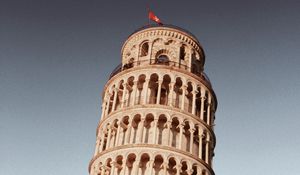 Preview wallpaper leaning tower of pisa, tower, architecture, interesting place