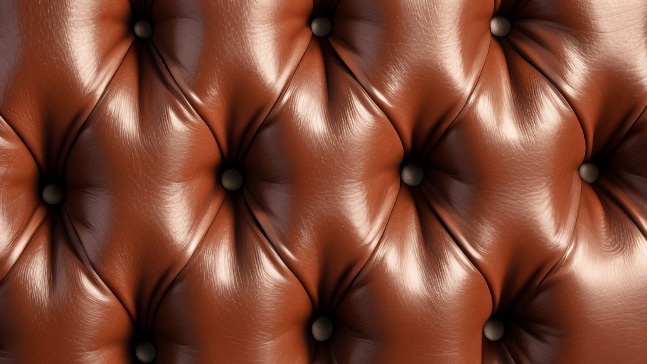 Wallpaper leather, glare, brown, smooth