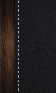 Preview wallpaper leather, wood, background, texture
