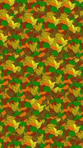 Preview wallpaper leaves, autumn, patterns, texture