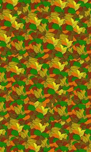 Preview wallpaper leaves, autumn, patterns, texture