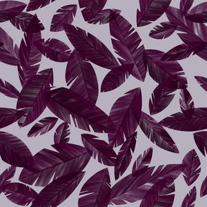 Preview wallpaper leaves, lilac, purple, pattern