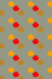 Preview wallpaper leaves, maple, autumn, patterns, texture