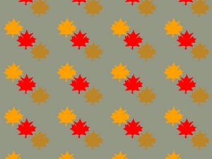 Preview wallpaper leaves, maple, autumn, patterns, texture