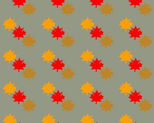 Preview wallpaper leaves, maple, autumn, patterns, texture