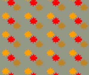 Preview wallpaper leaves, maple, autumn, patterns, texture