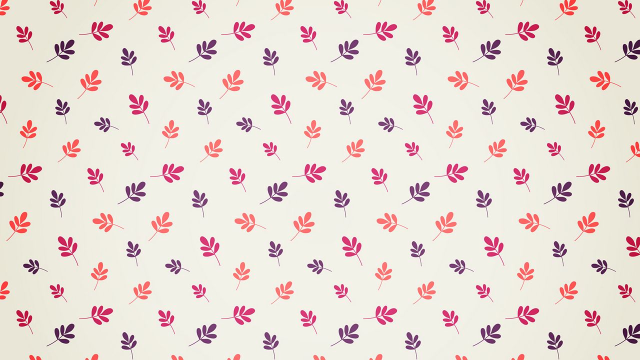Wallpaper leaves, pattern, art