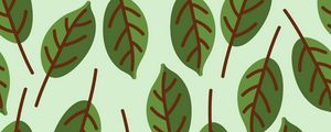 Preview wallpaper leaves, patterns, vector, texture