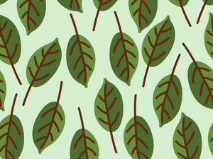 Preview wallpaper leaves, patterns, vector, texture