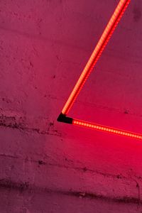 Preview wallpaper led tape, light, electricity, red, wall