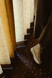 Preview wallpaper leg, sneaker, footwear, white, style