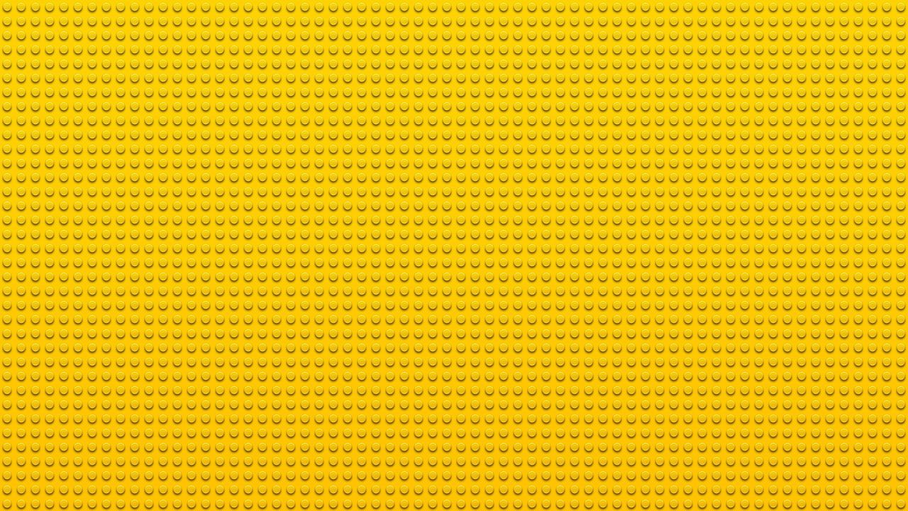 Wallpaper lego, points, circles, yellow