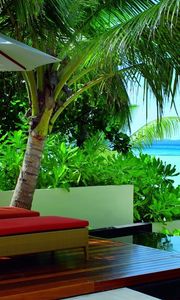 Preview wallpaper leisure, lounger, summer, resort