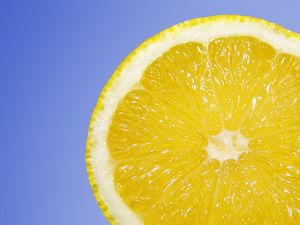 Preview wallpaper lemon, citrus, slice, ripe