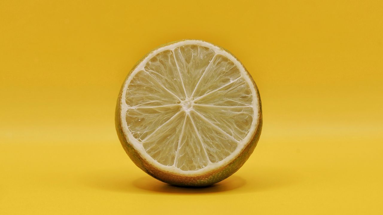 Wallpaper lemon, citrus, yellow