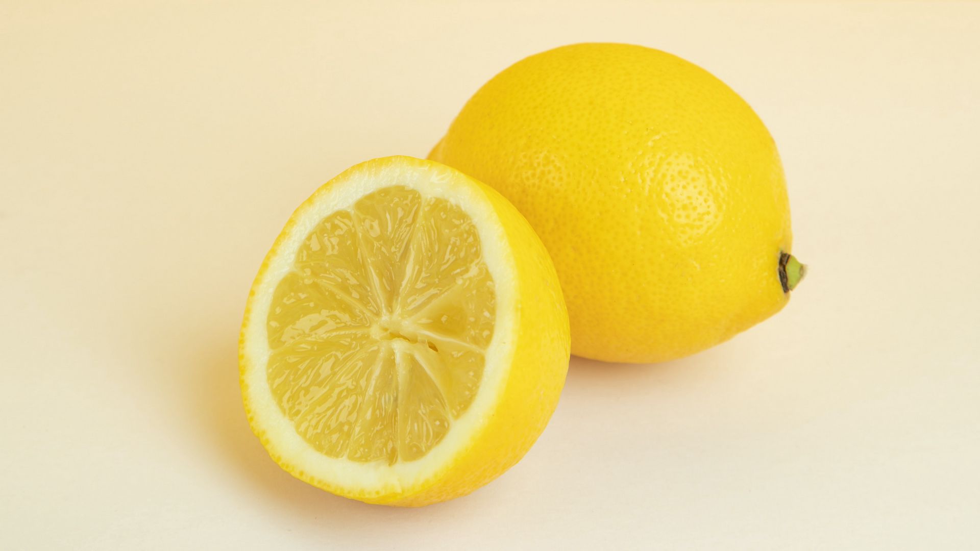 Download wallpaper 1920x1080 lemon, fruit, citrus, minimalism, yellow ...