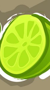 Preview wallpaper lemon, lime, bright, green