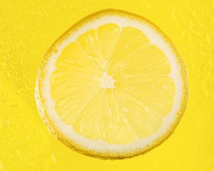 Preview wallpaper lemon, slice, citrus, yellow, macro