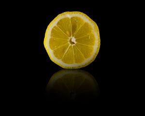Preview wallpaper lemon, slice, fruit, citrus