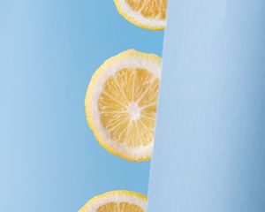 Preview wallpaper lemon, slices, fruit, citrus